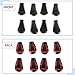 Aunginsy 8Pcs Seat Bracket Fixing Bolts Cover Compatible with Toyota Tundra 2014-2021 Car Anti-dust Front Seat Foot Base Bracket Cover Screw Cap Trim Protector Cover Decorative ABS Interior Accessorie