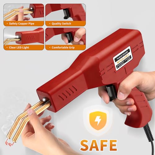 Wrdlosy Plastic Welder Kit, 1200PCS Staples, Hot Stapler for Bumper Repair by WRDLOSY - Image 2