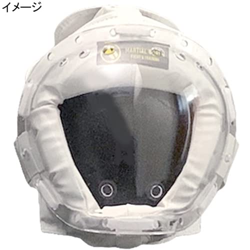 Amazon.co.jp: [マーシャルワールド] 飛沫防止ヘッドガードセット 白 
