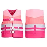 ROXY Youth Life Jacket for 55-88 lbs, USCG Approved Type III PFD, Lightweight EPE Foam Life Vest for Boating...