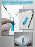 GAUATO 30 sztuk probówek 2 ml, plastikowe rurki wirówkowe z tworzywa sztucznego, naczynia reakcyjne, stożkowe rurki mikrowirówkowe, przezroczyste kapsułki, puste do laboratorium, próbek
