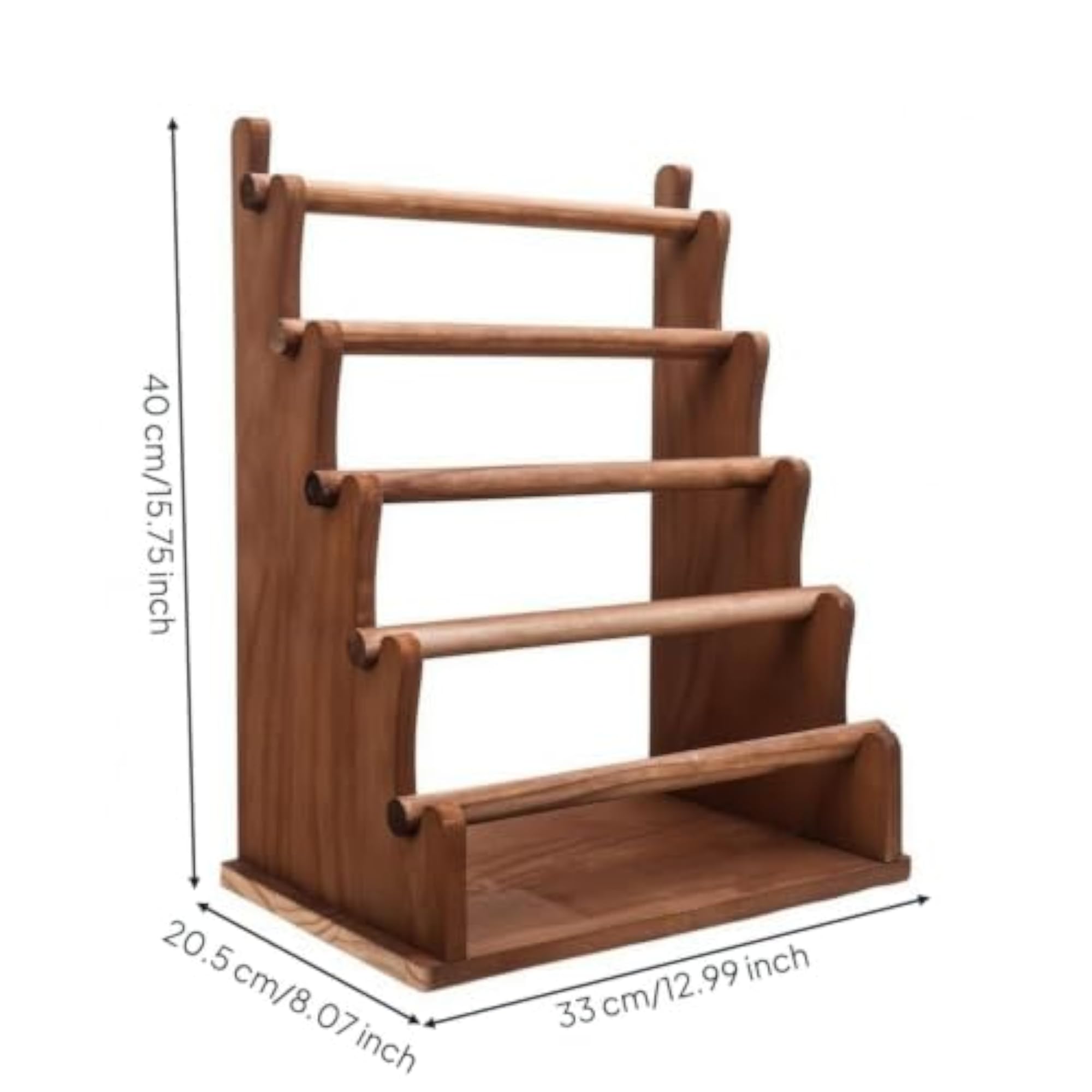 Wooden Bracelet Stand Multi-Tier Bangle Holder