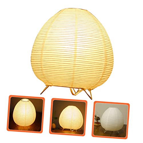 Gririw Paper Lantern Desk Lamp Kids Lantern Japanese Paper Lanterns Kids Desk Lamp Paper Lanterns With Lights Japanese Table Lantern Lamps For Bedrooms Rice Paper Lamp Shades Japan Nordic #TOP6