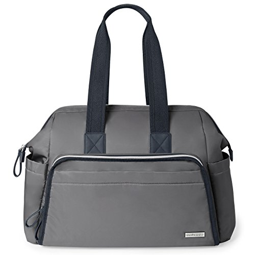Bolsa Maternidade MainFrame Satchel, Skip Hop, Ardósia, 44.5x16x33 cm