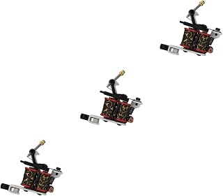 BESTOYARD Tattoos Machine 3pcs Coil tattoo machine s kit professional skeleton coil machine Tattooing Machine