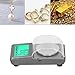 Mała skala, akumulatory z elektryczną skalą Zasilane wysokiej dokładności wielofunkcyjne urządzenie do biżuterii na liście herbaty
