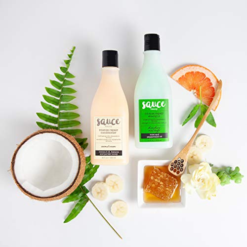 Sauce Beauty Chimichurri Mint Shampoo And Coconut Cream Conditioner Set - 2 10 Fl. Oz. Bottles #TOP5
