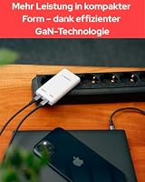 Verbatim 65W GaN Ladegerät Fold'n'Go 2X USB-C PD 3.0 faltbar Netzteil Weiß – Ansicht 6