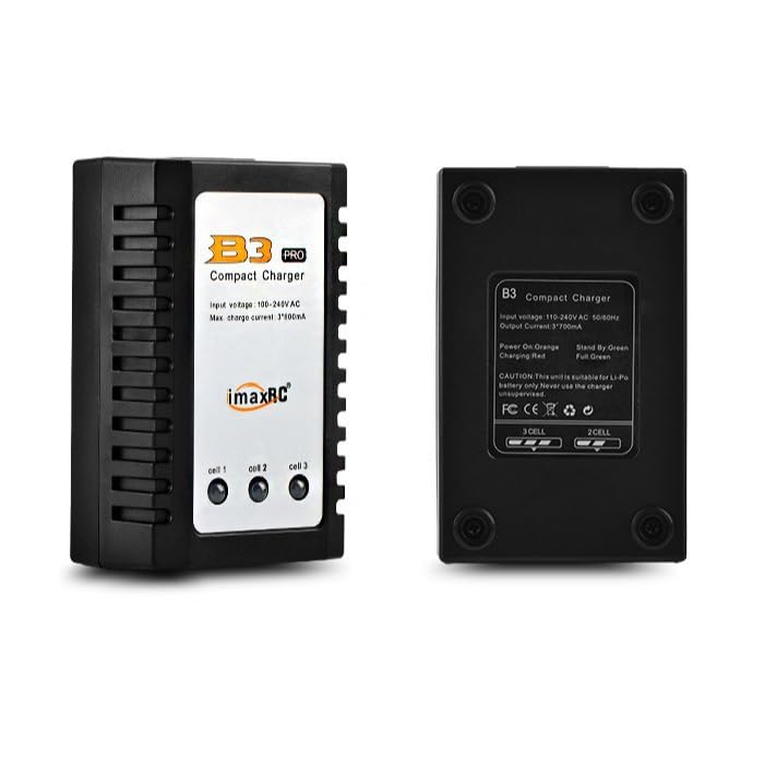 CowGoldChild B3 Pro リポバッテリー充電器 電動ガンラジコン バッテリー玩具バランス充電器 2s 3s Lipo バッテリ 7.4V 11.1V XH3P XH4P プラグ For Imax RC B3