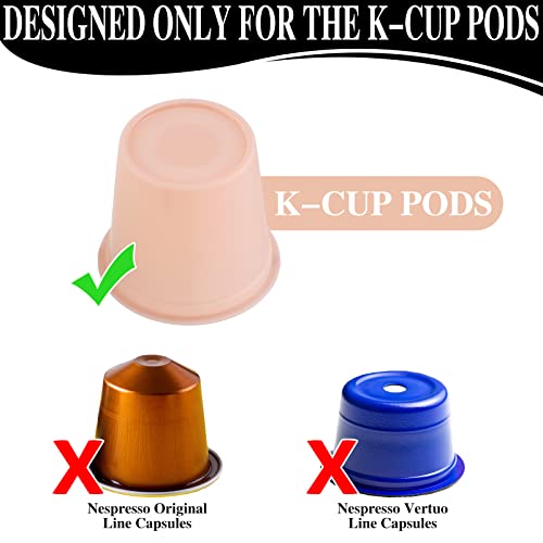 Kigley 2 Pcs Coffee Pod Holder Space Saving Capsule Holder Acrylic Adhesive Coffee Pod Organizer Coffee Pod Storage For Cabinet, Compatible With K Cup, Vertically Or Horizontally Mounted (Black) #TOP2