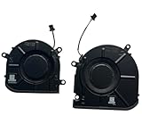 SYW·pcparts M45465-001 M45466-001 Cooling Fan Replacement for HP Envy X360 15 (TPN-149, TPN-150) - Gpu CPU Cooling Fan Set