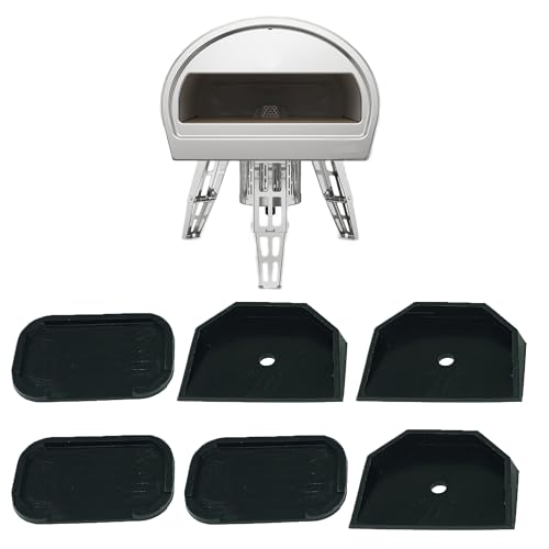 YMHYJY fits for Gozney Roccbox Pizza Oven Rubber feet Surface and Pedestals (pack of 6)
