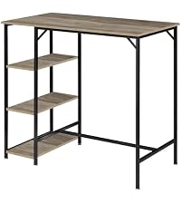 IBUYKE White Freestanding Coat Rack with 3 Shelves and 8 Hooks UTMJ088W