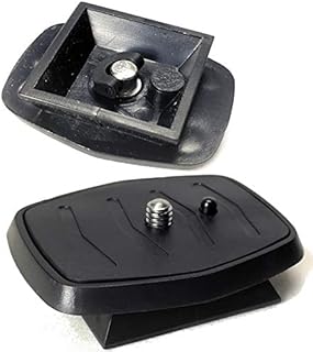 iShot Pro QB-4W 44mm Quick Release Plate Platform Direct Fit (2-Pack) for Amazon Basics 60-Inch Tripod, LWT-60, Velbon CX, Df-50 404 504 7000 9000 Vct-d580rm Vct-d680rm Vct-r640 Vct-60av