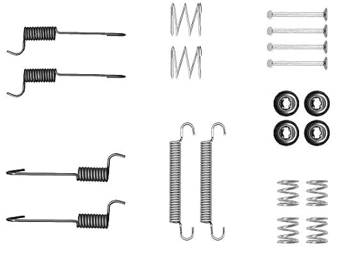 Image of TEXTAR Accessory Kit Parking Brake Shoes 97048200 Compatible with: Hyundai ix35, ix35 Van, Kia Sportage II