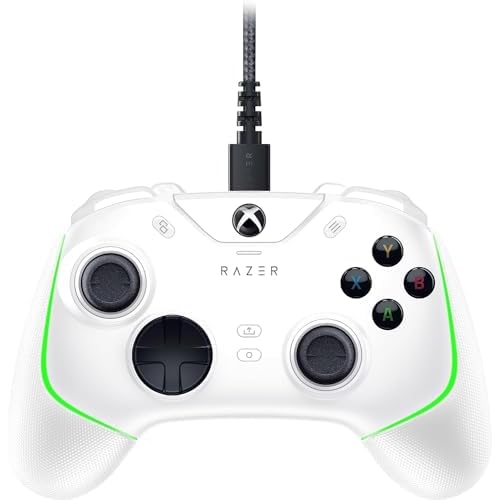 Razer Wolverine V2 Chroma - Vollständig anpassbarer Xbox Series X|S Controller mit RGB-Beleuchtung (6 Multifunktionstasten, austauschbare Stick-Kappen, Hair-Trigger-Modus) Schwarz.