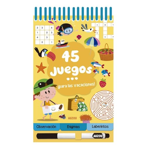 Portada de 45 Juegos ¡para las Vacaciones!
