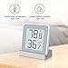 Homidy Digital Hygrometer Indoor Thermometer, Rare 360° HD E-Ink Screen Room Temperature Humidity Meter Swiss SENSIRION High Acurracy Temperature Humidity Gauge Sensor(Xiaomi Mijia Smart)