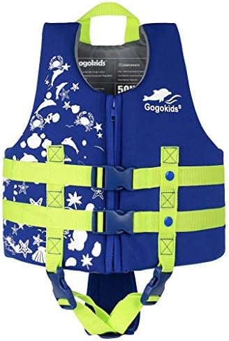 Gogokids Toddler Swim Vest, Kids Floaties 2-8 Years, 22-60 lbs
