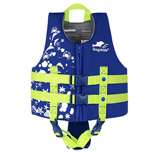 Gogokids Toddler Swim Vest, Kids Floaties 2-8 Years, 22-60 lbs