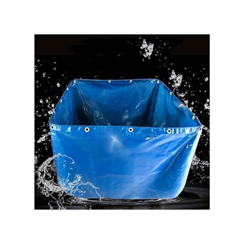 Estanque de peces de lona de PVC con válvula de drenaje 2