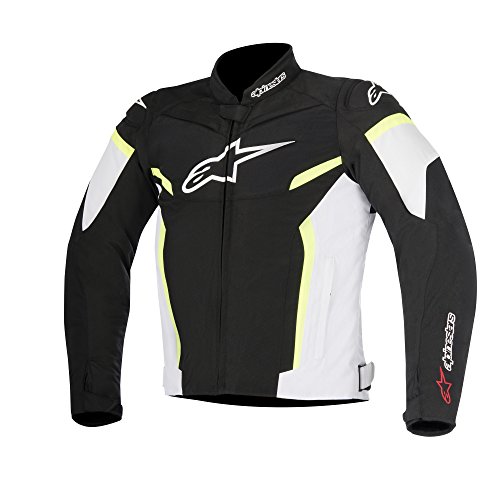 Image of Alpinestars Motorcycle jackets T-gp Plus R V2 Jacket Black White Yellow Fluo, Black/White/Fluo, L