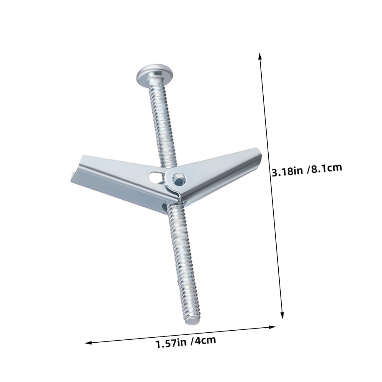 SEWACC 30 Piece Drywall Anchor Kit Expandable Nuts Bolts for Sturdy Hanging for Home Office