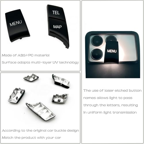 Boutons multimédia iDrive coque BMW F30 F10 usés solution rénovation mat - 6