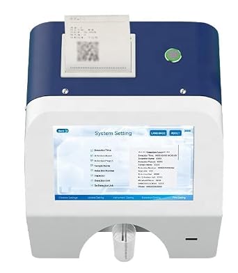 Milk Analyzer Ultrasonic Milk Tester Dairy Composition Analyzer with Thermal Printer Touch Screen for Measuring Cows Milk,Sheeps Milk,UHT Milk,Camels Milk,Etc Liquid Dairy Products
