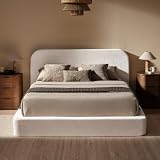 RECCI Airframe Bread Queen Curved Cloud Platform Bed Frame
