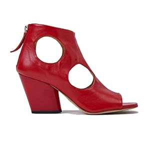 HALMANERA HALMANERA, Damen Stiefel & Stiefeletten Rot Rot HALMANERA HALMANERA, Damen Stiefel & Stiefeletten Rot Rot