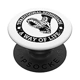 Anti-Racist Trojan Skinhead Clothing - Traditional Skinhead PopSockets PopGrip: Ausziehbarer Sockel und Griff für Handys/Tablets mit Tauschbarem Top