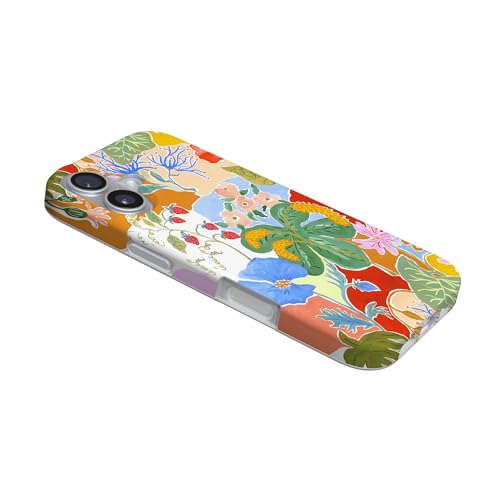 Casely iPhone 17 Case | Botanical Blooms | Floral Patchwork | Compatible with MagSafe | Classic Ultra Slim Design by Casely - Used condition - Image 7