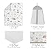 Sweet Jojo Designs 4-Piece Baby Crib Bedding Set (Farm Animals) for Boys or Girls, Infants/Nursery incl. Blanket, Fitted Sheet, Skirt, Diaper Stacker (Chicken, Farmhouse, Barn, Sheep, Horse, Cow, Pig)