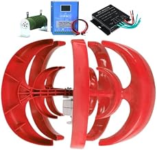 5000W Noiseless Wind Turbine Generator Kit with Controller, 12V/24V/48V/220V, Auto Wind Speed, Ideal for Home, Boats, Gazebos - Renewable Energy Solution