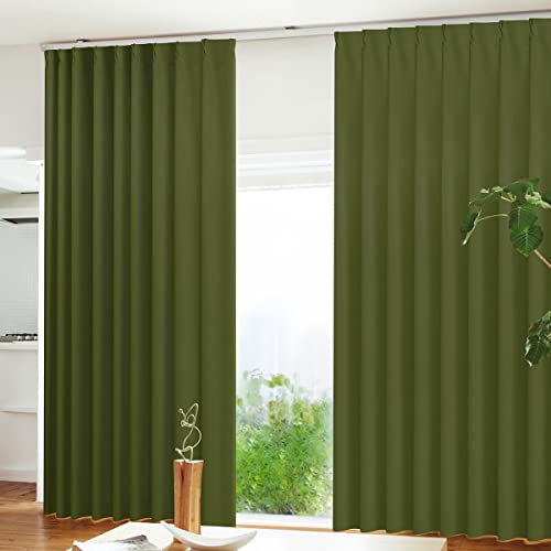 �J�[�e������Ȃ� �Đ�PET��48���g�p �uK-wave-D-eco48 plain�v�G�R48�v���[�� ���{�� �h�� ���x���t�y18�F× 140�T�C�Y�z 1���Ռ��J�[�e��2���g / A�t�b�N �ۉ��ۗ� �f�M ���X�O���[�� ��150×��225cm �T�X�e�i�u