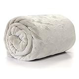  PERAGA Kuscheldecke, Wohndecke ENZO 130x180cm Pebble cremeweiß LEMETEX