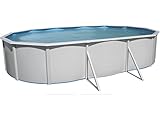 Productos QP Piscina Ovalada 500 x 366 x 120, Monobloc 300 y Escalera...