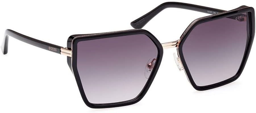 GUESS Sunglasses GU 7871 01B Shiny Black/Gradient Smoke