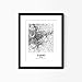 Eleville 8X10 Unframed Taipei Taiwan City View Abstract Road Modern Map Art Print Poster Wall Office Home Decor Minimalist Line Art Hometown Housewarming wgn506