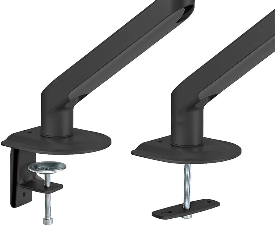 Suporte Multiarticulado de Mesa com Moderno Sistema de Molas para Monitores de 17"a 35"até 9Kg Preto - F82N ELG