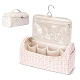 MAYCREATE® Hair Dryer Accessories Organizer Bag, Dyson Airwrap Complete Styler and Attachments, Cotton Portable Travel Organizer with Zipper Pouch and Multiple Compartments