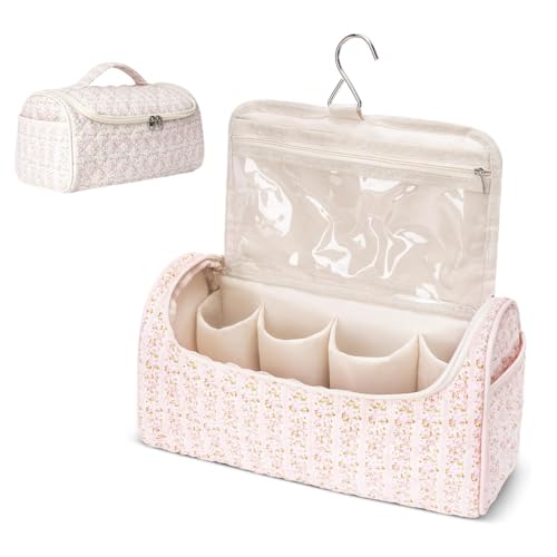 Image of MAYCREATE Hair Dryer Accessories Organizer Bag, Dyson Airwrap Complete Styler and Attachments, Cotton Portable Travel Organizer with Zipper Pouch and Multiple Compartments