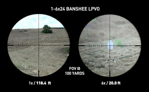 Monstrum Banshee 1-6x24 Rifle Scope