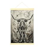 Leinwandposter zum Aufhängen, abstrakte rustikale 