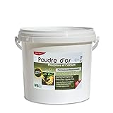 Su contribución importante en calcio mejora significativamente la conservación y la calidad de las frutas y las verduras. La descomposición gradual de la Pólvora de hueso en el suelo libera continua el fósforo y el calcio durante varios meses.
