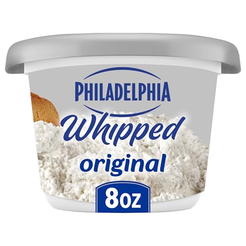 Philadelphia Whipped Cream Cheese Spread, 1 Tub, for Smooth, Spreadable