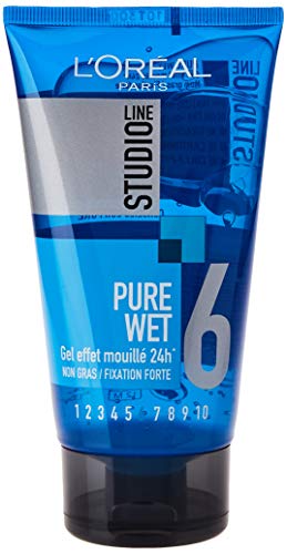 L'Oréal Paris Studio Line Styling-Gel mit Nasseffekt – Pure Wet – 150 ml – Ansicht 1