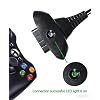Charging Cable Compatible with Xbox 360, Wireless Controller USB Charging Cable Compatible with Microsoft Xbox360 / Xbox 360 Slim Wireless Game Controllers (10FT)