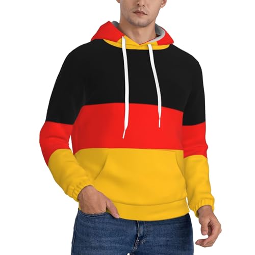 Sweat Allemagne homme épais contre le froid hivernal avec capuche